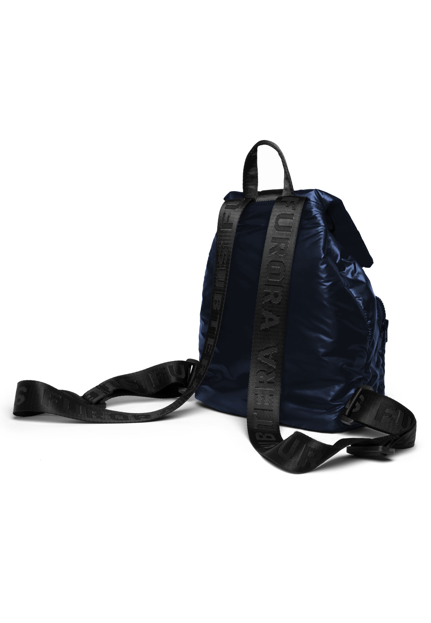 BLUE MINI PUFFER BACKPACK