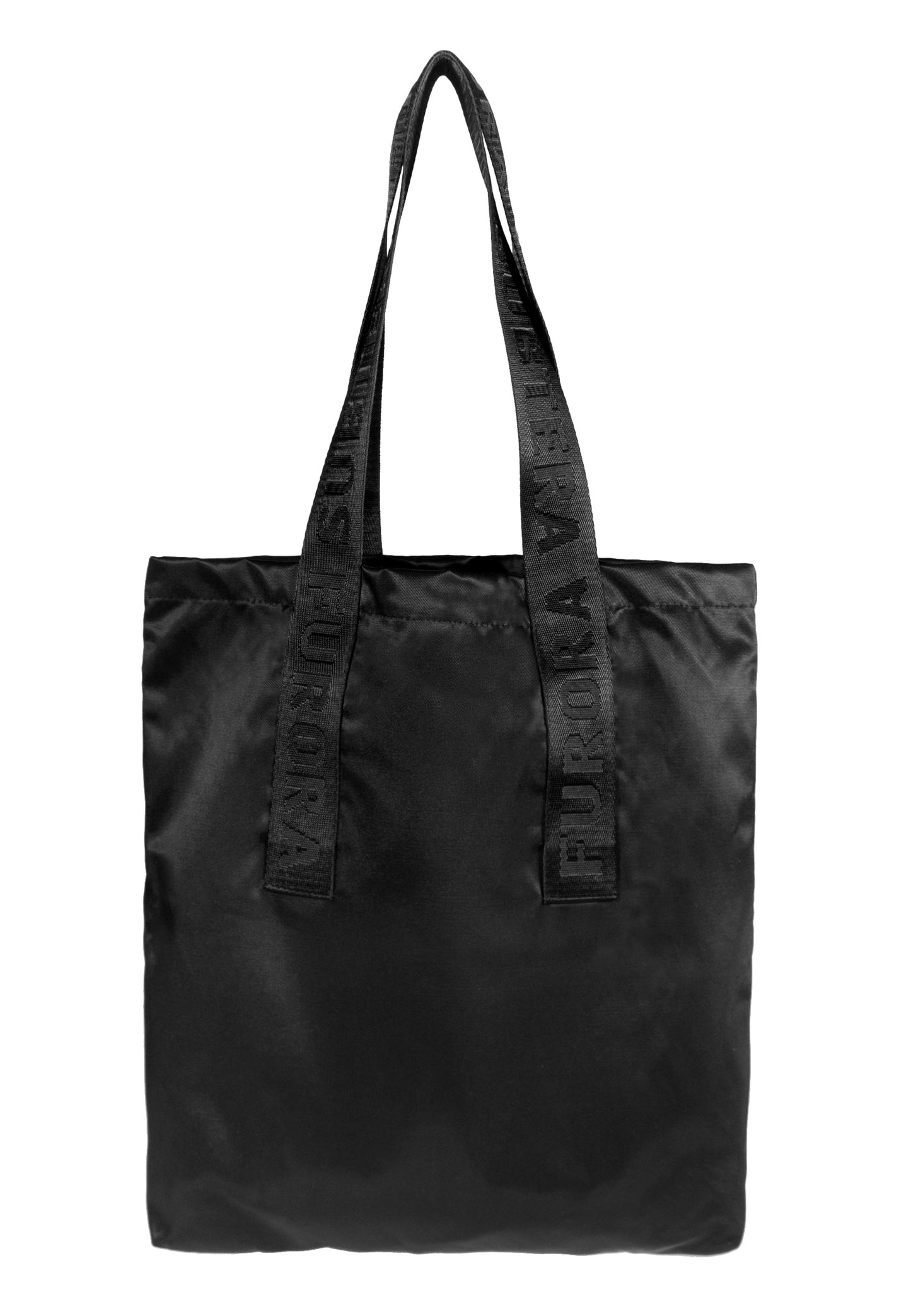 SHOPPER BAG WITH BLACK FURORA STRAPS