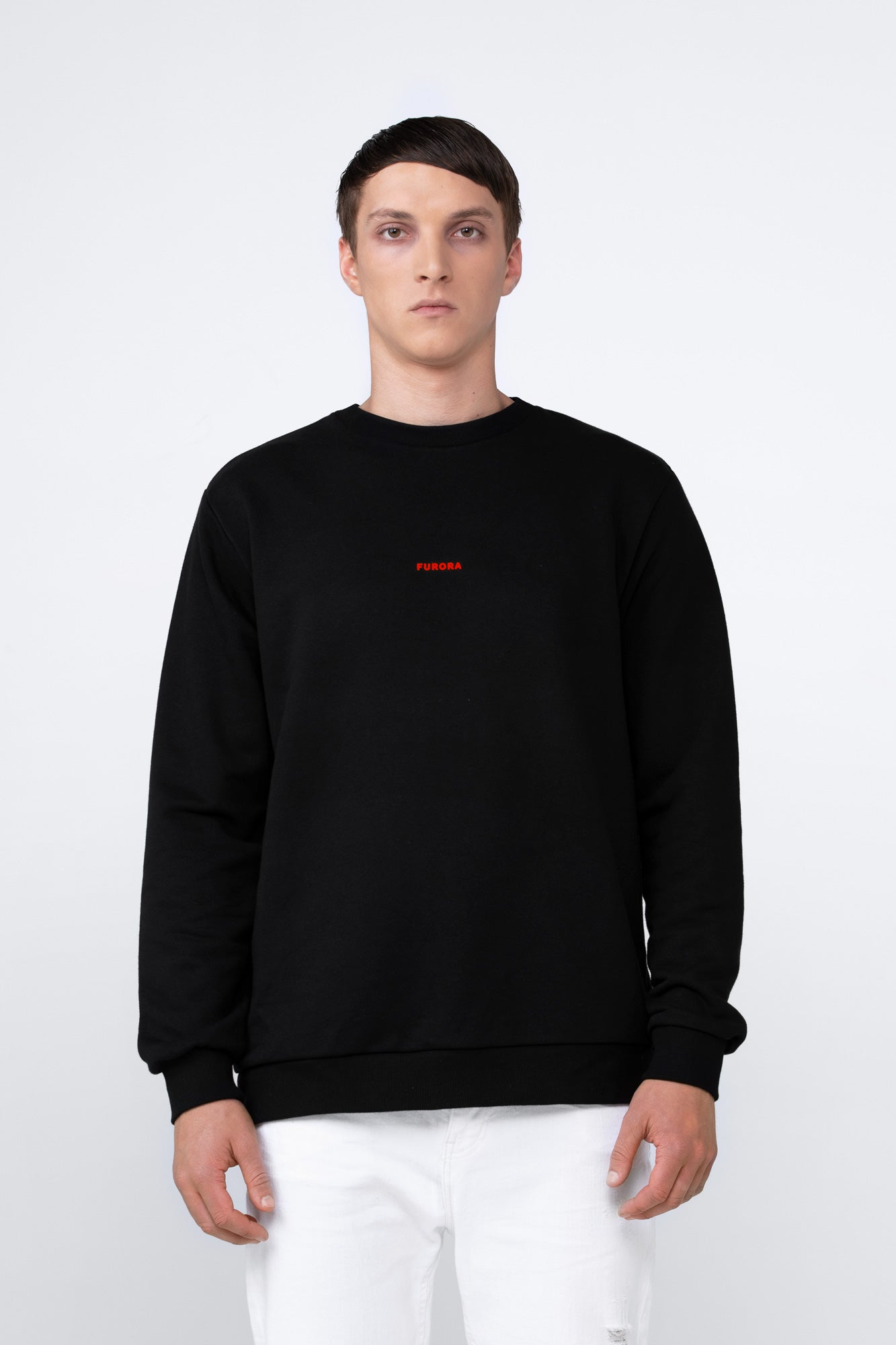 SWEATSHIRT LOGO RED