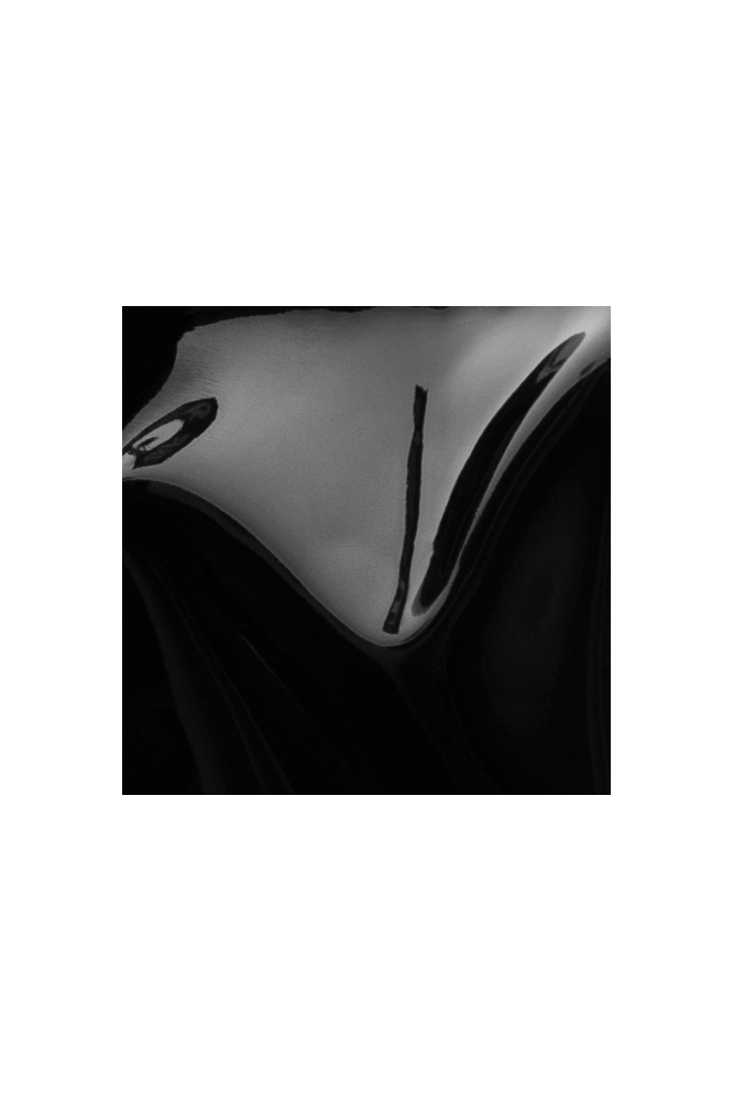 BLACK VINYL BUM BAG